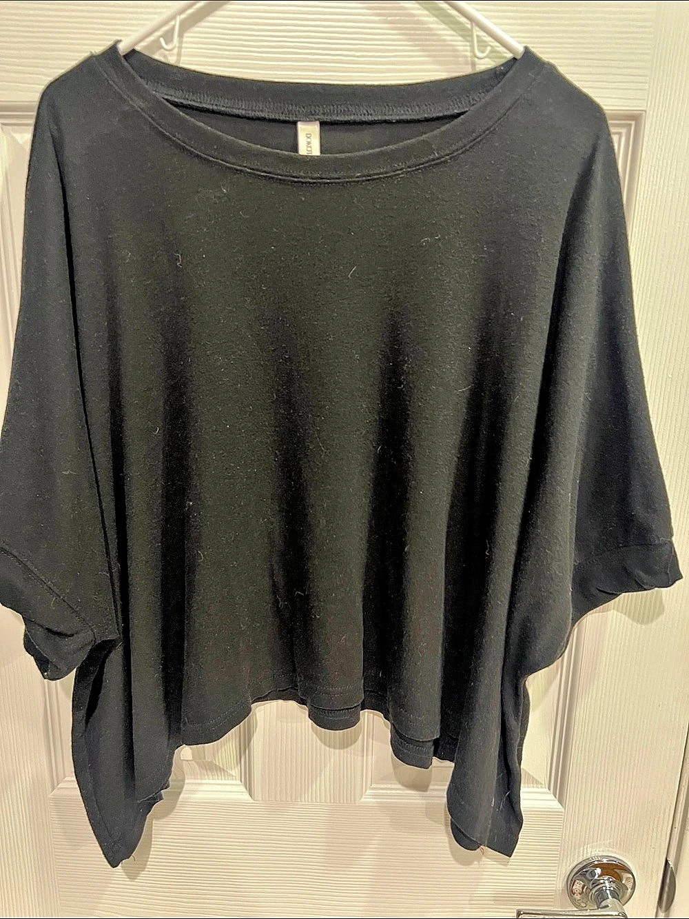 Dokotoo Black Tunic Top Size Medium